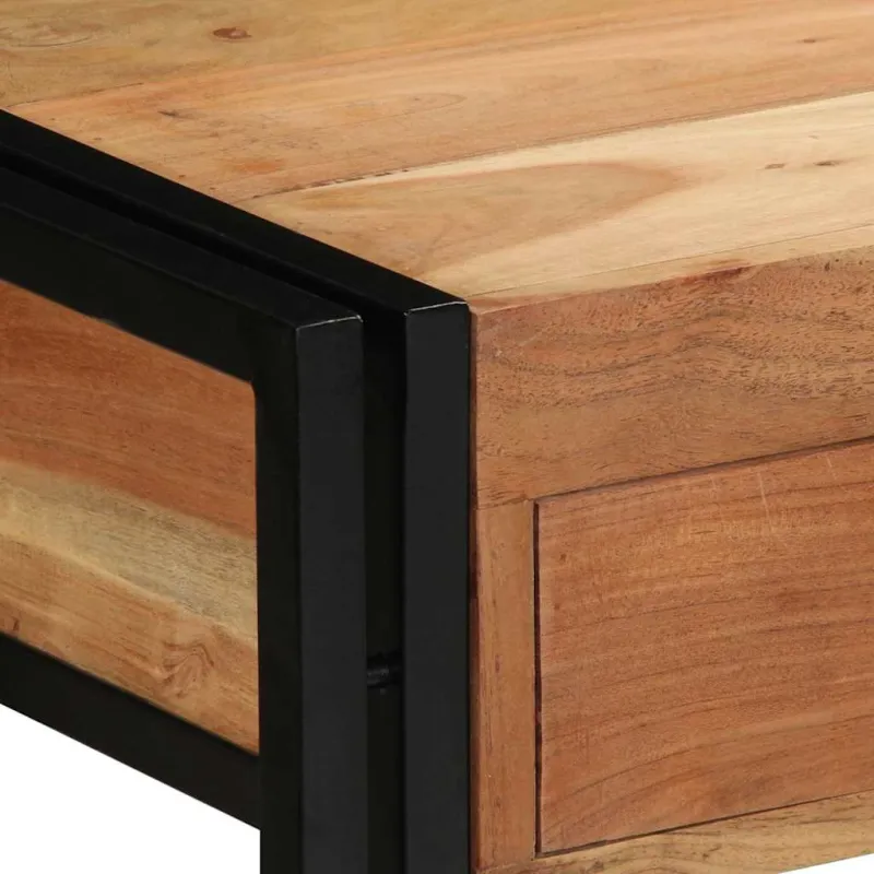 Konsolinis stalas Ruda 120 x 33 x 75 cm Kietos akacijos mediena