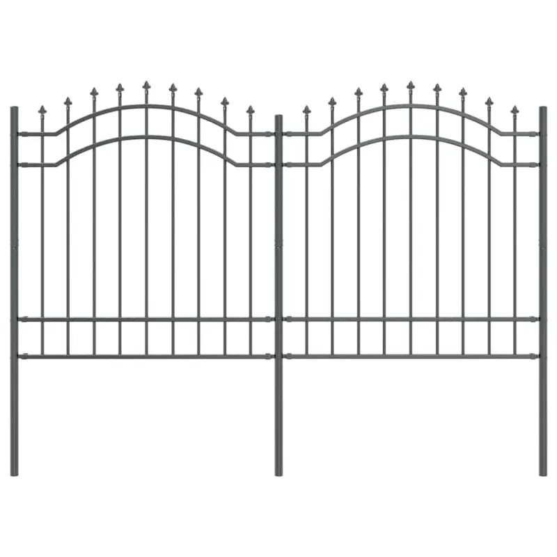 Sodo tvora Woerden 240 x 165 cm Pilka