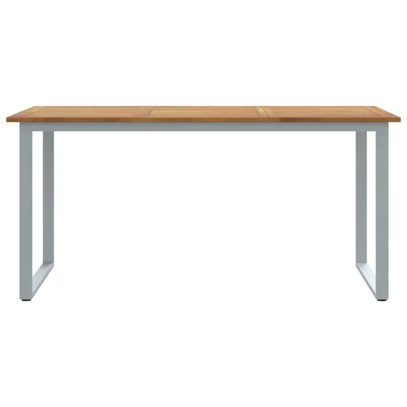 Sodo pöytä Pilka 160 x 80 x 75 cm Kestävä akatsiakarmi