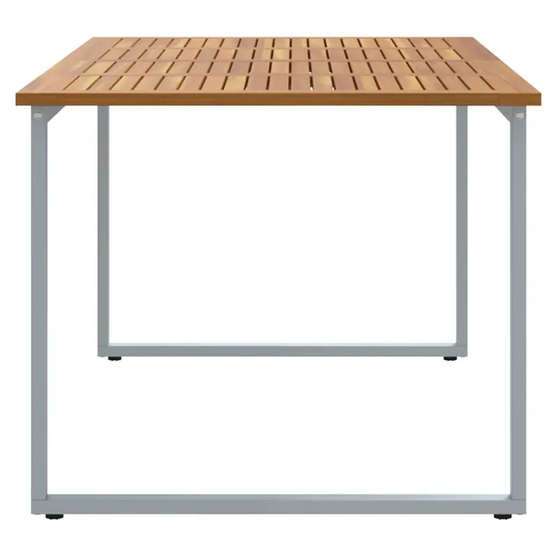 Sodo pöytä Pilka 180 x 90 x 75 cm Kestävä akatsiak wood