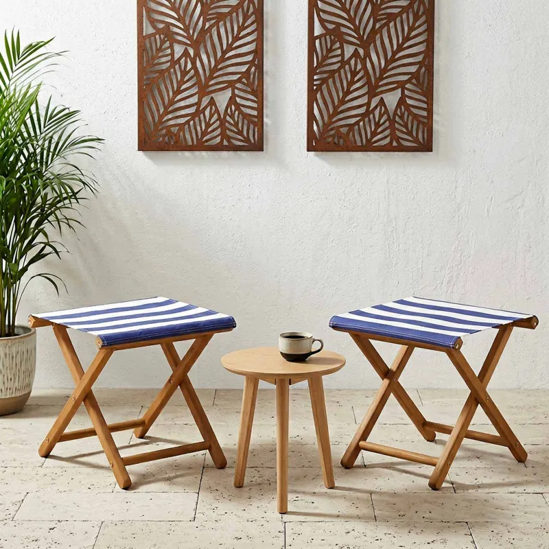 Gulintojas 2 pcs Kietas eukalipto medis Mėlyna ir balta