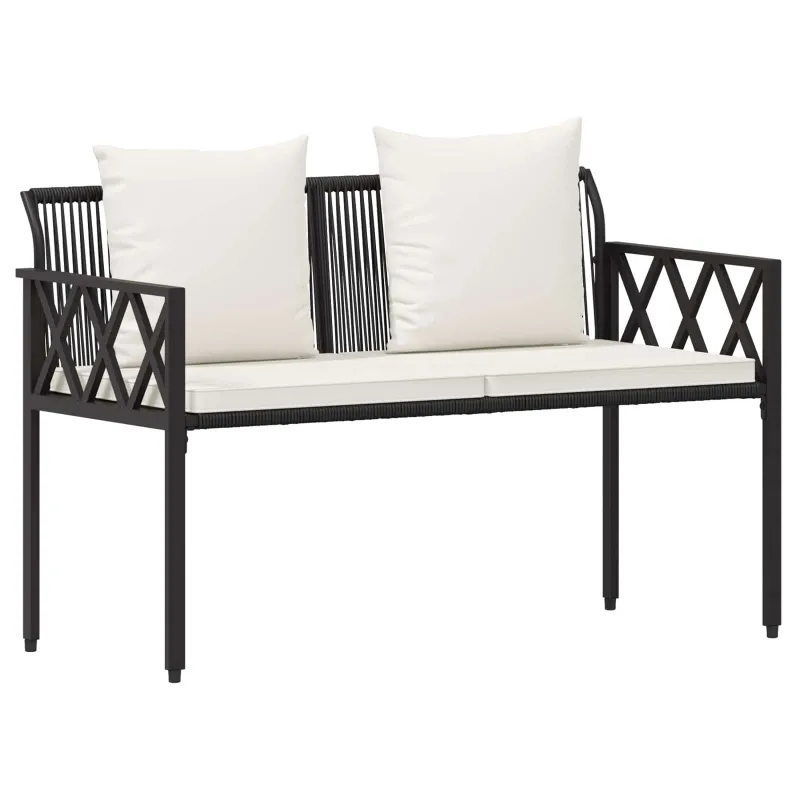 Lauko suoleliai 2 -Seater 116 x 56 x 75 cm poliratanas