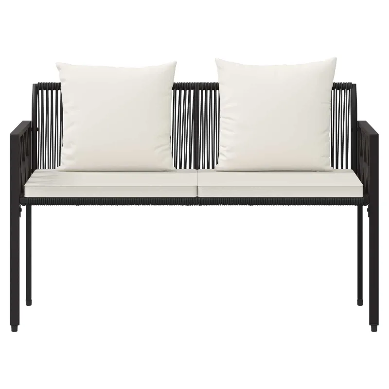 Lauko suoleliai 2 -Seater 116 x 56 x 75 cm poliratanas