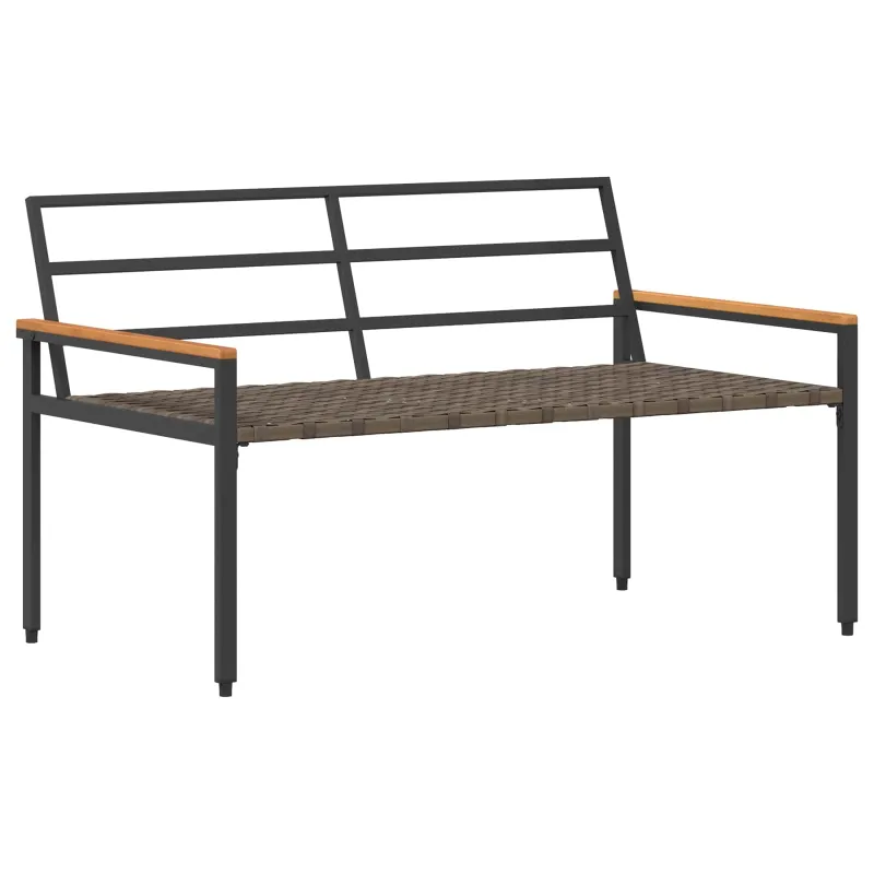 Lauko suolas 2 -Seater 116 x 67,5 x 72 cm poliratanas