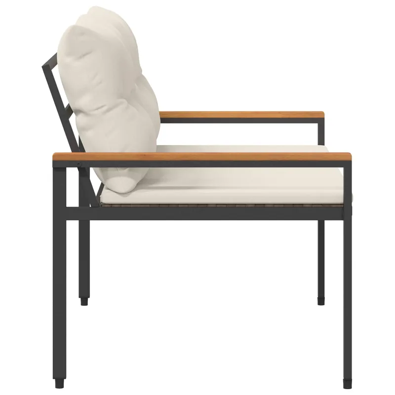 Lauko suolas 2 -Seater 116 x 67,5 x 72 cm poliratanas