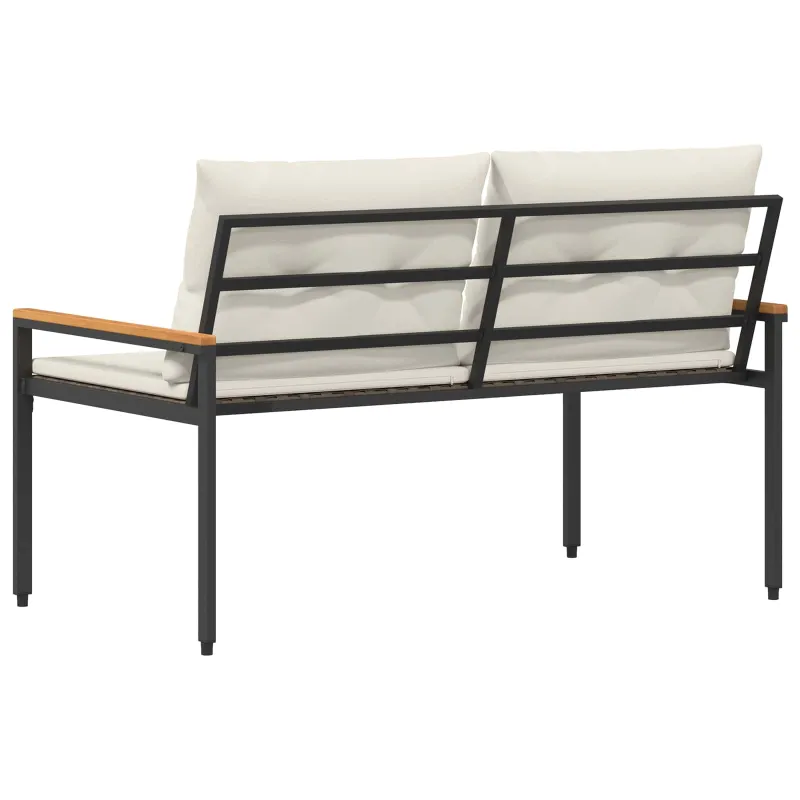 Lauko suolas 2 -Seater 116 x 67,5 x 72 cm poliratanas