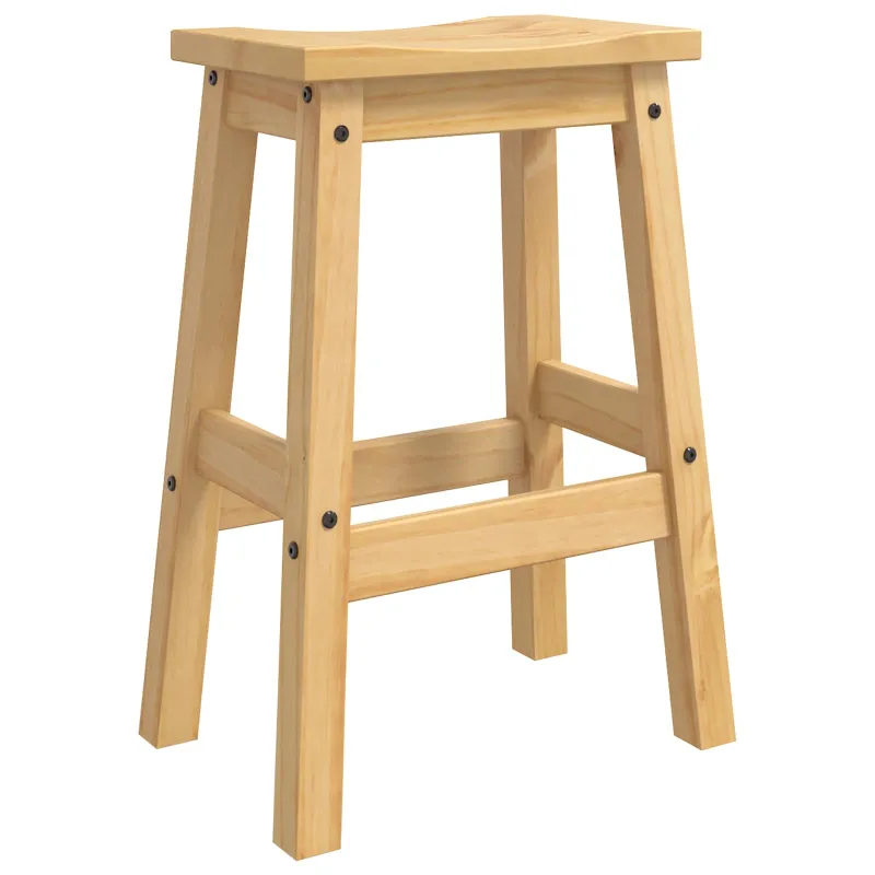 Baro taburetė 2 pcs Medaus vaškas 44 x 30 x 63 cm Kietas pušis