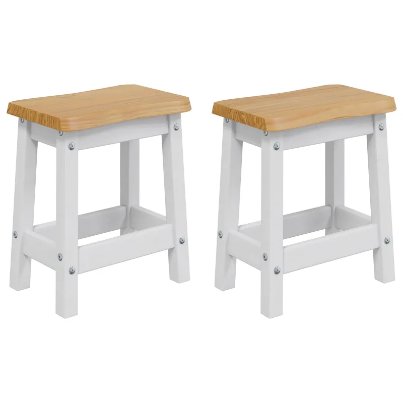 Baro taburetė EKAI 2 pcs Balta 40 x 29 x 45,5 cm