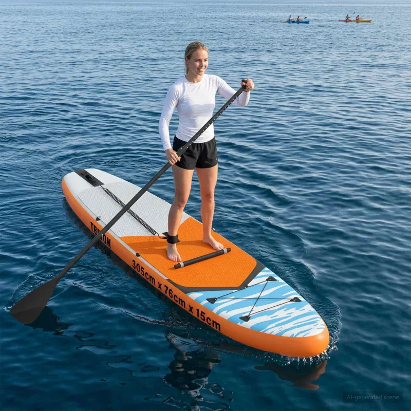 SUP lenta su sėdyne 2-in-1 TRITON 305 x 76 x 15 cm Mėlyna