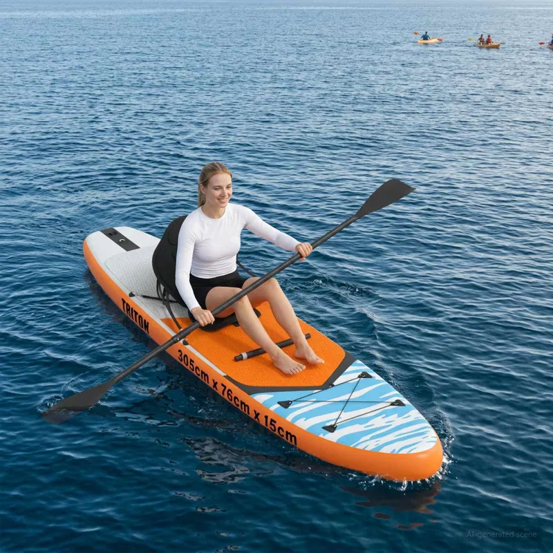 SUP lenta su sėdyne 2-in-1 TRITON 305 x 76 x 15 cm Mėlyna