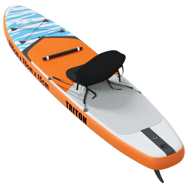 SUP lenta su sėdyne 2-in-1 TRITON 305 x 76 x 15 cm Mėlyna