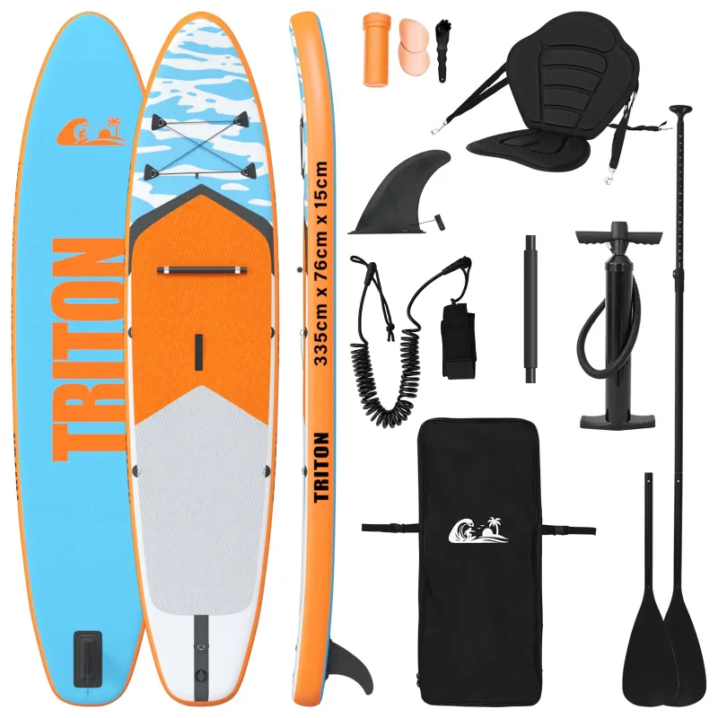 SUP lenta su sėdyne 2-in-1 TRITON 335 x 76 x 15 cm Mėlyna
