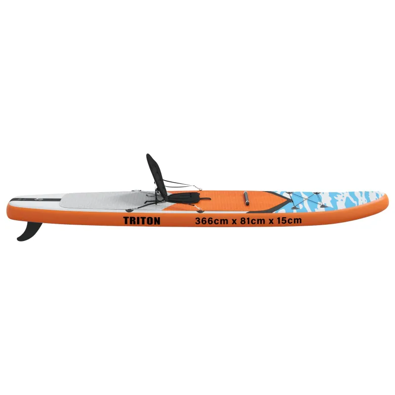 SUP lenta su sėdyne 2-in-1 TRITON 366 x 81 x 15 cm Mėlyna