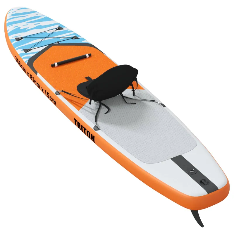 SUP lenta su sėdyne 2-in-1 TRITON 366 x 81 x 15 cm Mėlyna