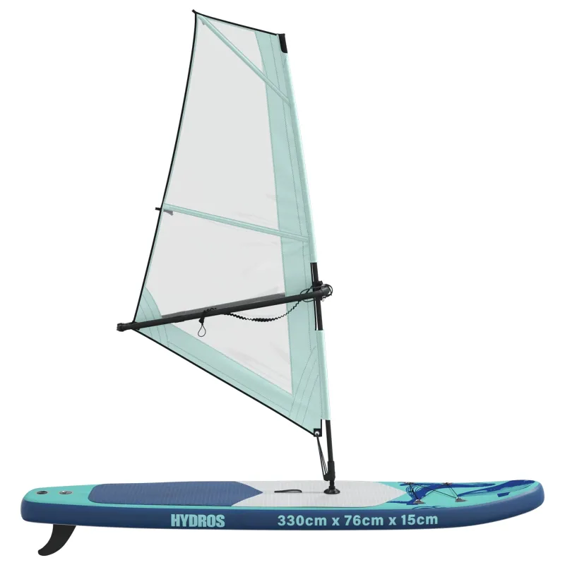 Pripučiamas SUP lenta su burės HYDROS 330 x 76 x 15 cm Turkio