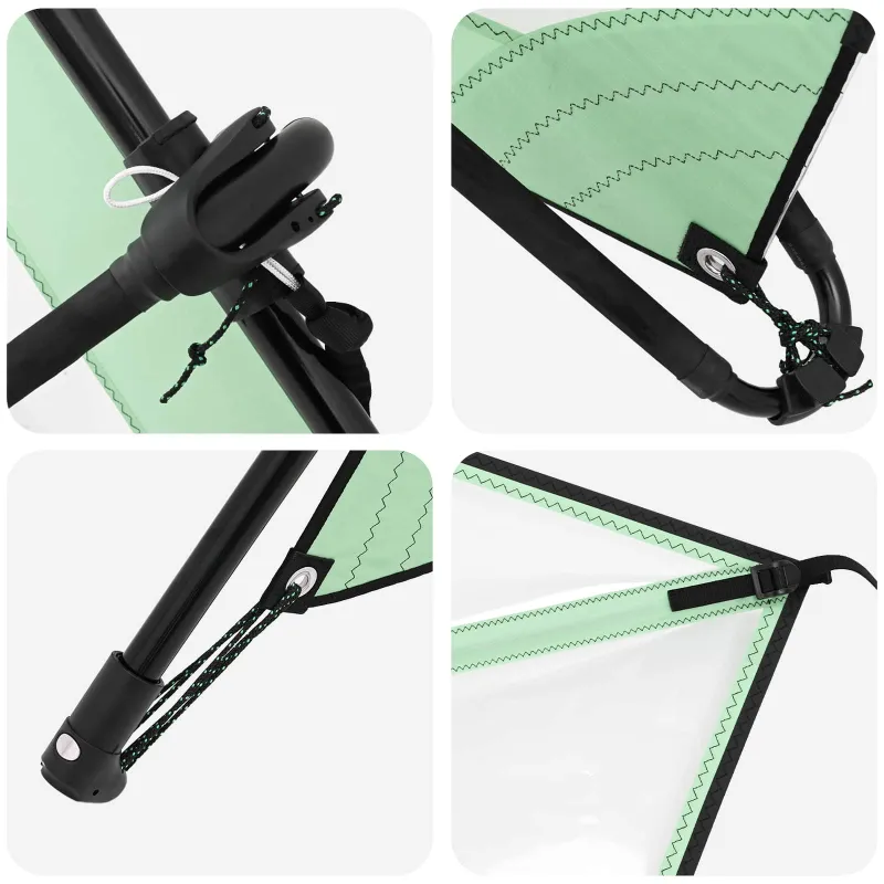 Pripučiamas SUP lenta su burės POSEIDON 330 x 76 x 15 cm Žalia
