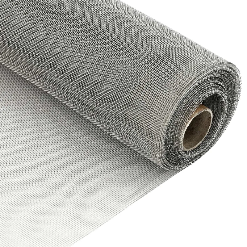 Tinklinis ekranas 100 x 2000 cm 20 Mesh Sidabrinė
