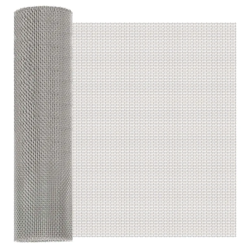 Tinklinis ekranas 40 x 1000 cm 8 Mesh Nerūdijantis plienas 201