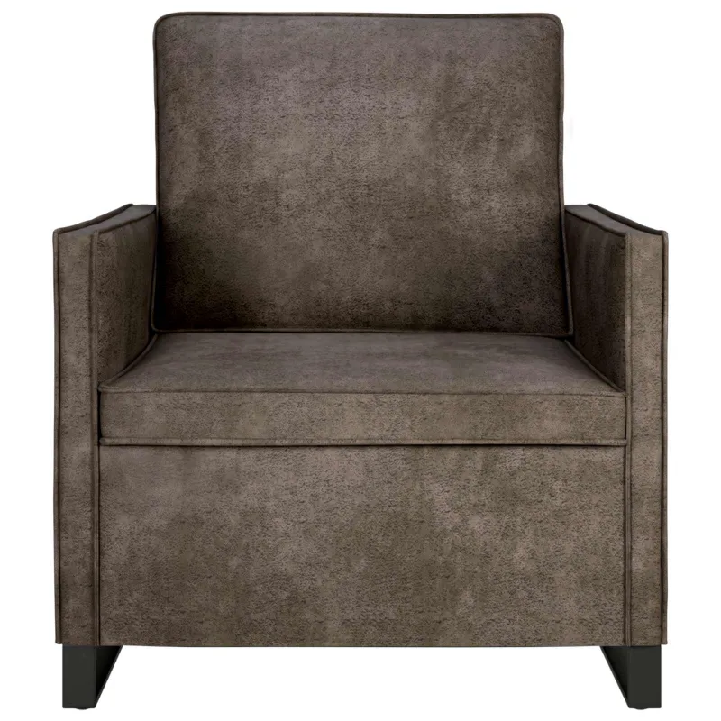 Viena sofa Tamsiai pilka 70 x 81 x 82 cm Dirbtinė zomša