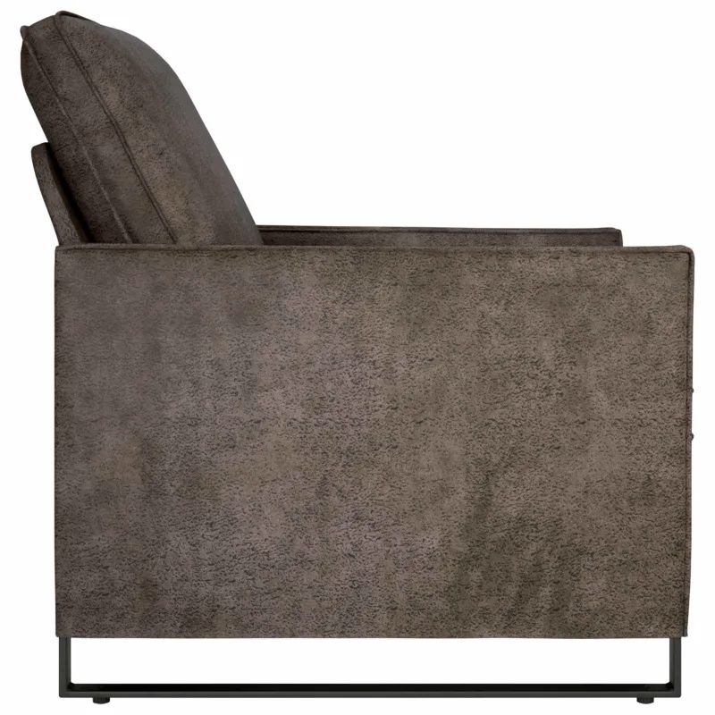 Viena sofa Tamsiai pilka 70 x 81 x 82 cm Dirbtinė zomša