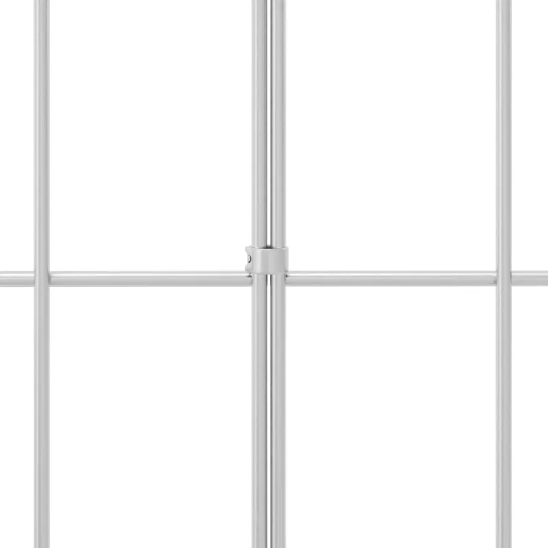 Sodo tvoros plokštė 48 pcs Galvanizuotas plienas Sidabrinė