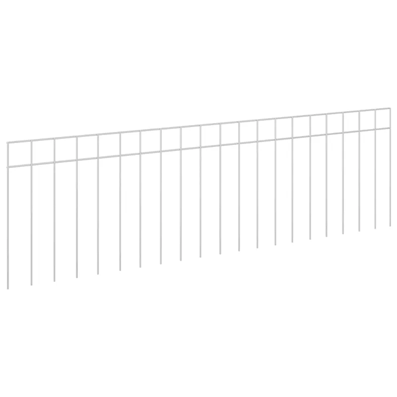 Sodo tvoros plokštė 48 pcs Galvanizuotas plienas Sidabrinė