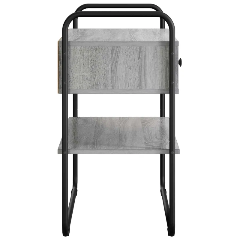 Konsolinis stalas Pilka Sonoma 80 x 40 x 75 cm Apdirbta mediena