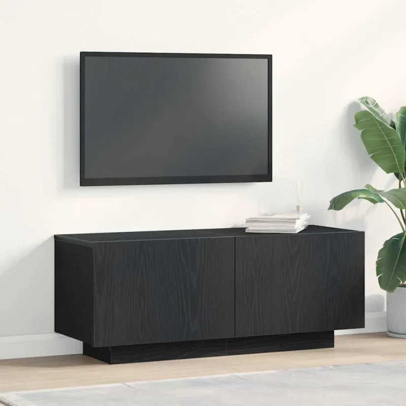 Televizoriaus spintelė Juodas ąžuolas 100 x 35 x 40 cm