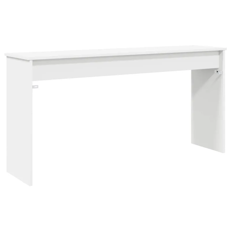 Klaviatūros stovas Balta 130 x 32 x 64 cm Apdirbta mediena