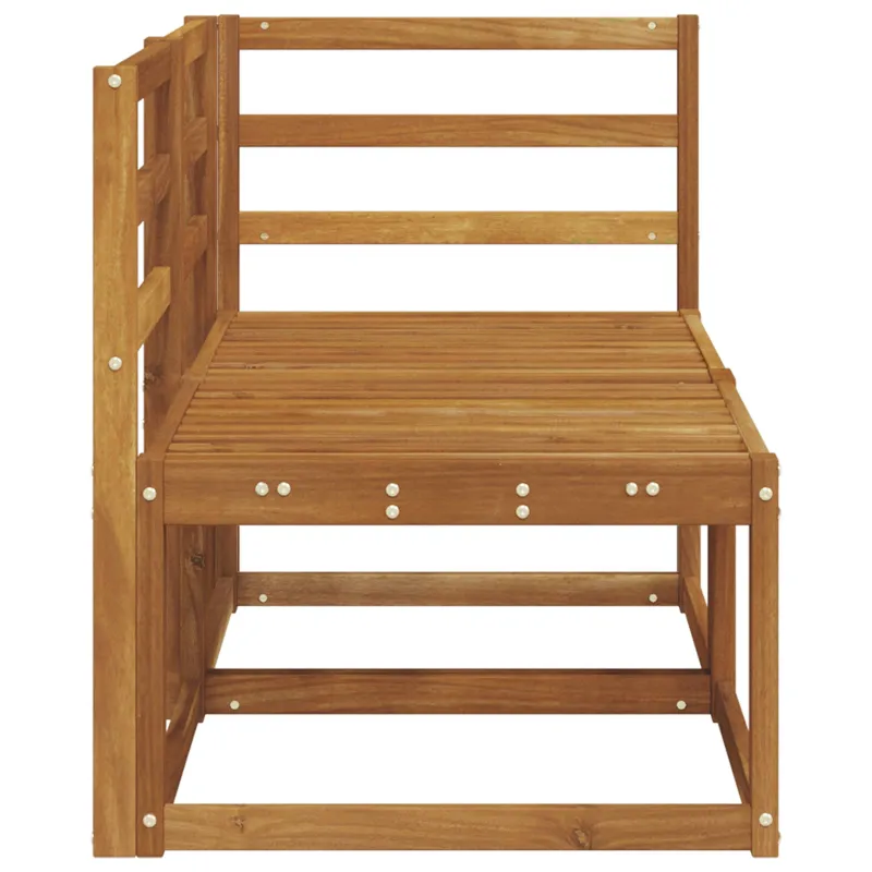 Lauko vidurinė ir kampinė sofa 2 Vienetas Natūrali
