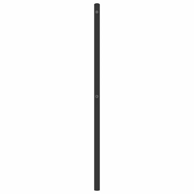 Metalinis pakaitinis galvūgalis, juodos spalvos, 180cm