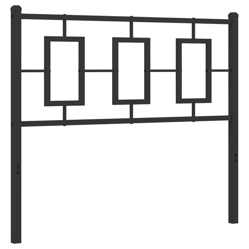 Metalinis pakaitinis galvūgalis, juodos spalvos, 100cm