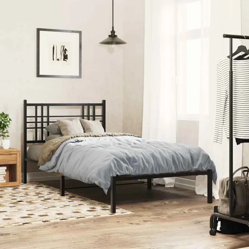 Metalinis pakaitinis galvūgalis, juodos spalvos, 100cm