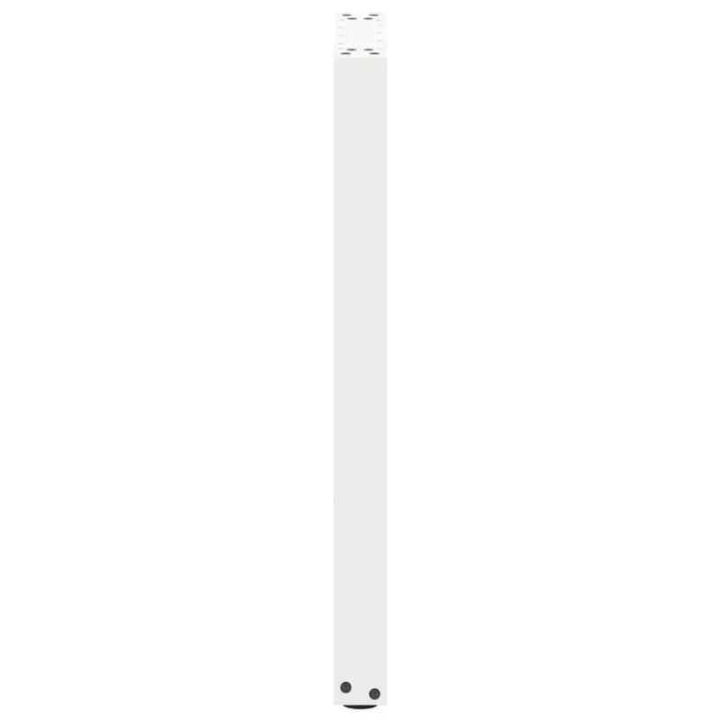 Konsolinio stalo kojelės, U formos, 2 vnt., baltos, 38x(72-73) cm, plienas