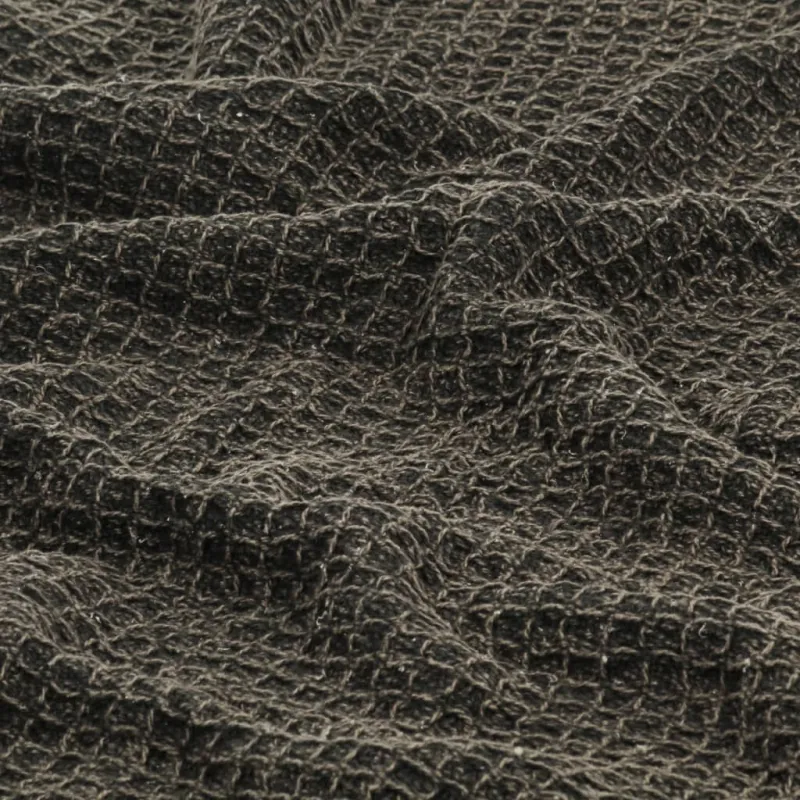 Pledas, antracito/rudos spalvos, 160x210cm, medvilnė
