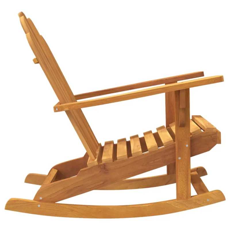 Supamos sodo adirondack kėdės, 2vnt., 79x100x103cm, tikmedis