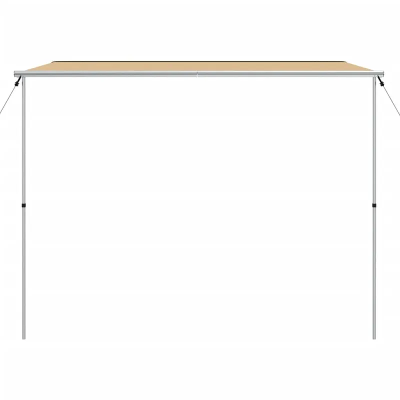 Markizė nameliui ant ratų, smėlio spalvos, 3x3x2,15m