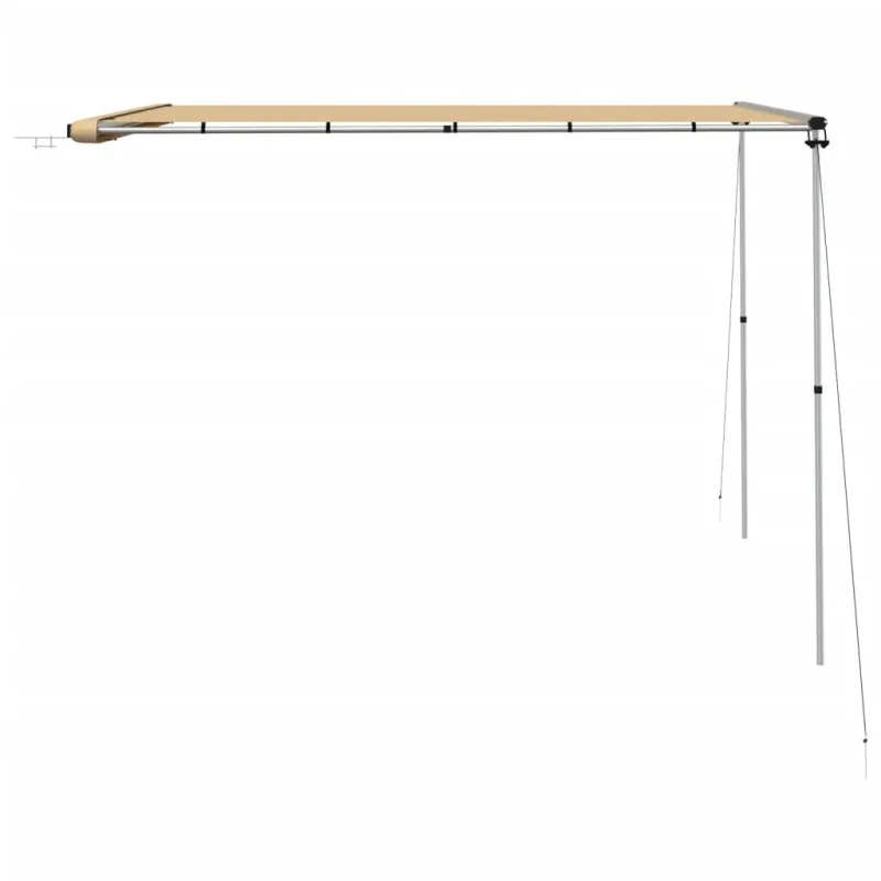 Markizė nameliui ant ratų, smėlio spalvos, 3x3x2,15m