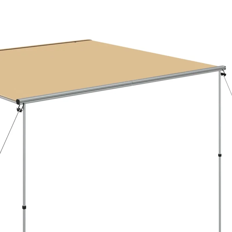 Markizė nameliui ant ratų, smėlio spalvos, 3x3x2,15m