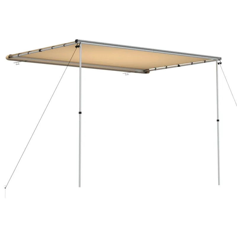 Markizė nameliui ant ratų, smėlio spalvos, 3x2x2,15m