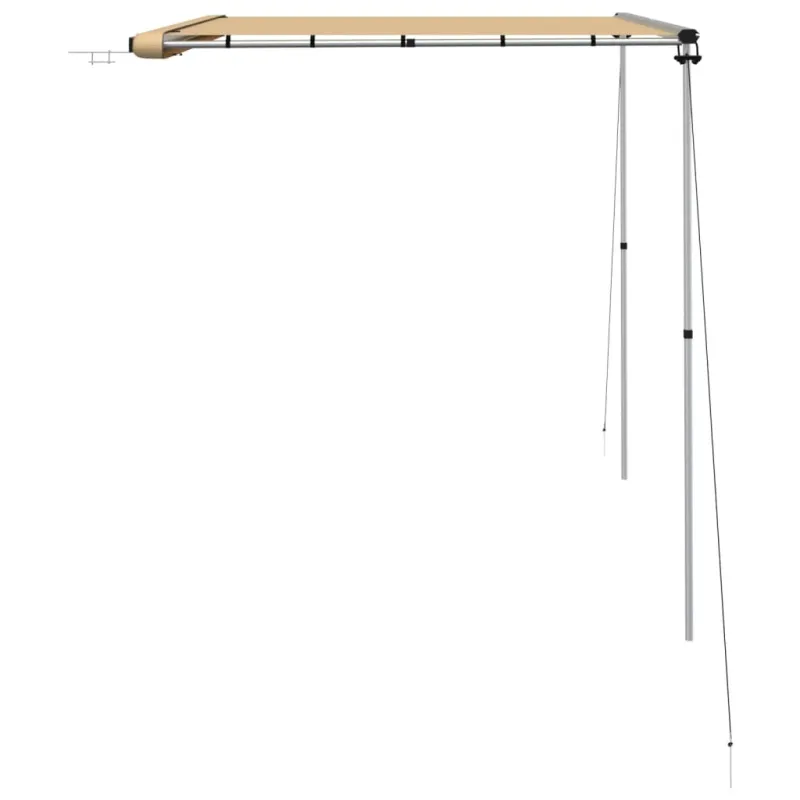Markizė nameliui ant ratų, smėlio spalvos, 3x2x2,15m