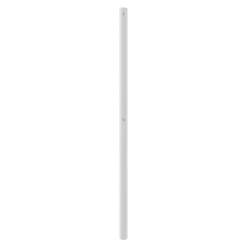 Metalinis pakaitinis galvūgalis, baltos spalvos, 150cm