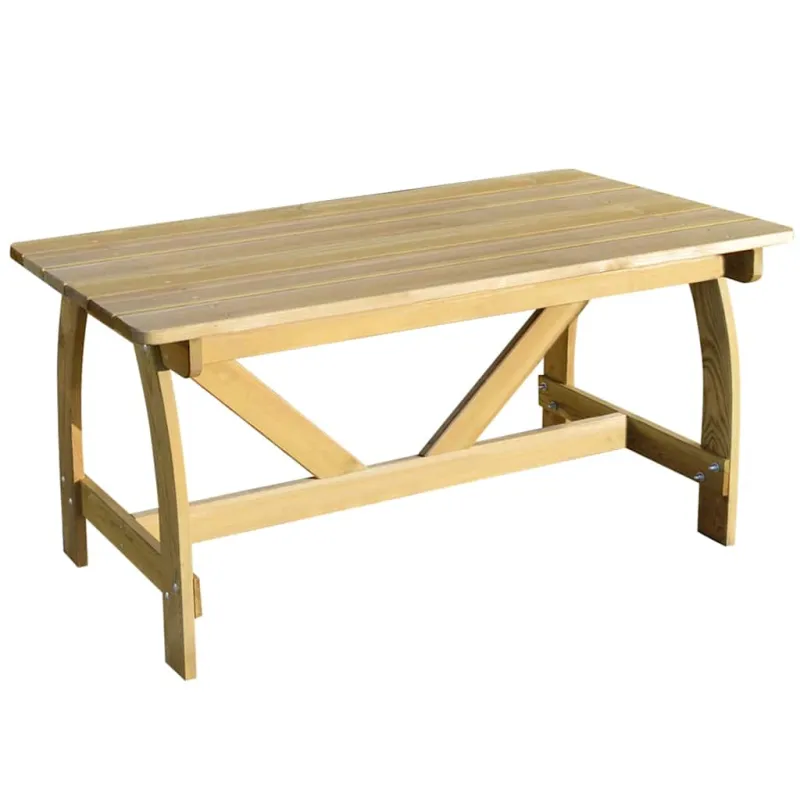 Sodo pöytätaso, 150x74x75 cm, kyllästetty mäntypuuta