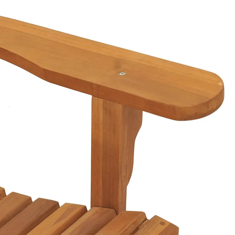 Supama sodo adirondack kėdė, 79x100x103cm, tikmedžio masyvas