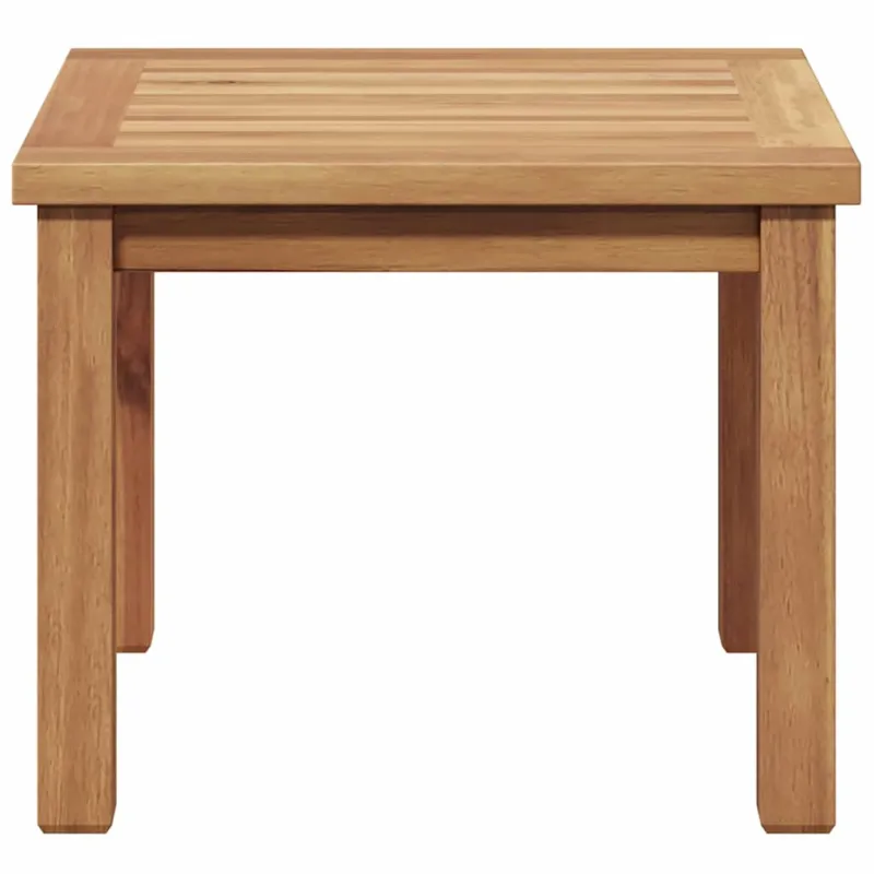 Kahvila- ja sohvapöytä Ruskea 45 x 45 x 36 cm Kestävästä teekasta puuta