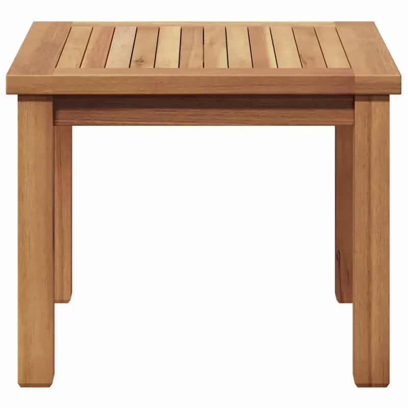 Kahvila- ja sohvapöytä Ruskea 45 x 45 x 36 cm Kestävästä teekasta puuta