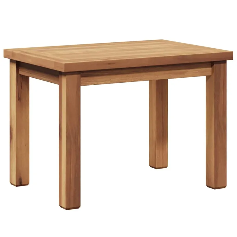 Kahvila- ja sohvapöytä Ruskea 50 x 35 x 36 cm Kestävästä teekasta puuta