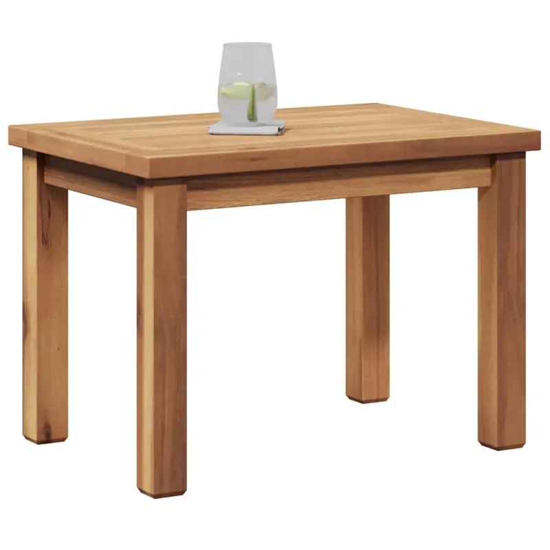 Kahvila- ja sohvapöytä Ruskea 50 x 35 x 36 cm Kestävästä teekasta puuta