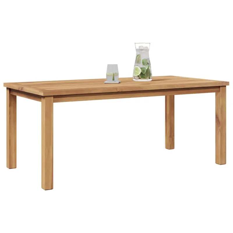 Kahvila- ja sohvapöytä Ruskea 110 x 55 x 45 cm Kestävästä teekasta puuta