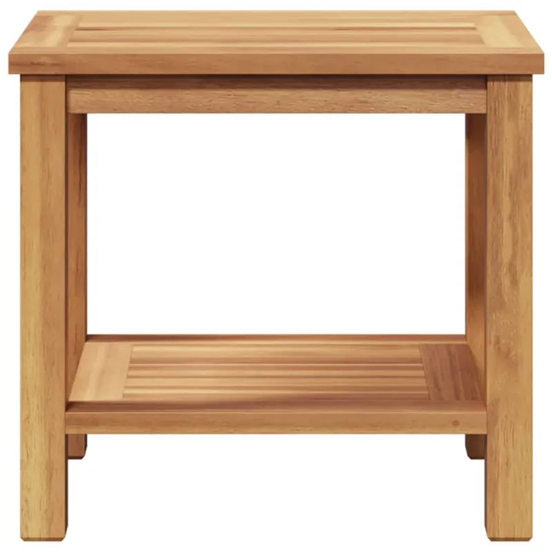 Kahvila- ja sohvapöytä Ruskea 50 x 35 x 45 cm Kestävästä tehtaasta valmistettu puumateriaali